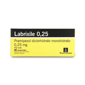 Imagen de LABRIXILE 0.25 0,25 mg [30 comp.]