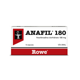Imagen de ANAFIL 180 180 mg [10 cap.]