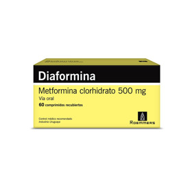 Imagen de DIAFORMINA  500 500 mg [60 comp.]