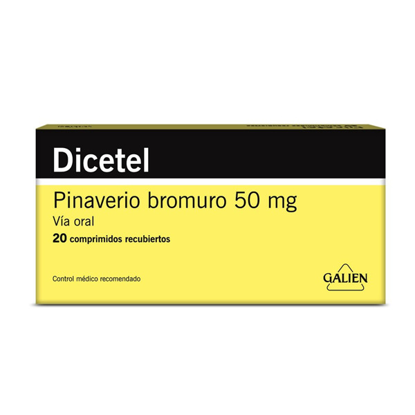 Imagen de DICETEL  50 50 mg [20 comp.]