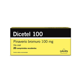 Imagen de DICETEL 100 100 mg [20 comp.]