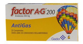 Imagen de FACTOR AG 200 200 mg [20 comp.]