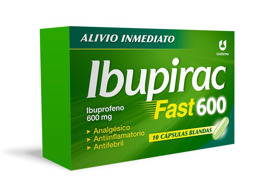 Imagen de IBUPIRAC FAST 600 CAPSULAS BLANDAS 600 mg [10 cap.]