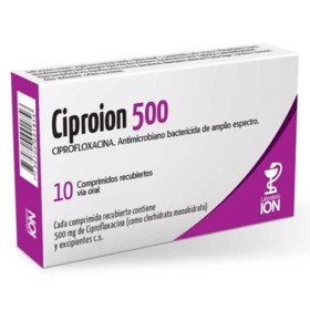 Imagen de CIPRO ION 500 500 mg [10 comp.]