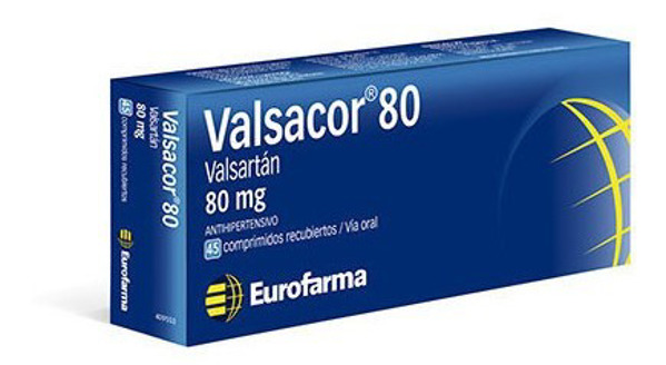 Imagen de VALSACOR 80 mg [45 comp.]