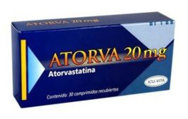 Imagen de ATORVA 20 20 mg [30 comp.]