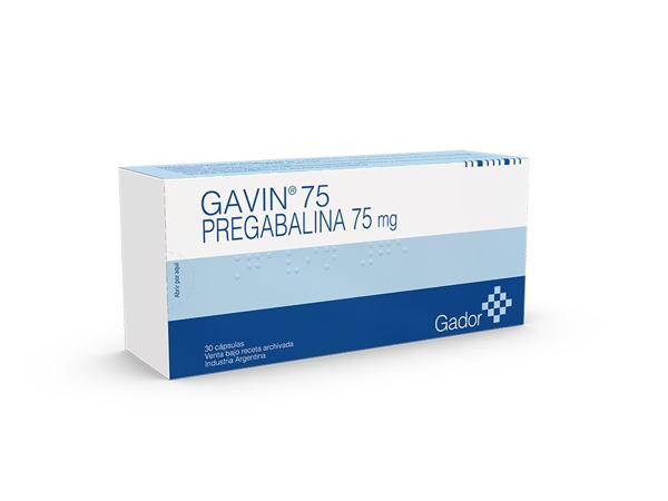 Imagen de GAVIN  75 75 mg [30 comp.birranurados]