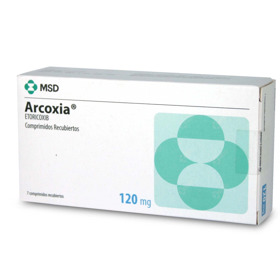 Imagen de ARCOXIA 120 120 mg [7 comp.]