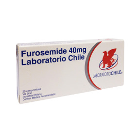 Imagen de FUROSEMIDE CHILE 40 mg [20 comp.]