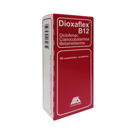 Imagen de DIOXAFLEX B12 50 mg [10 comp.]