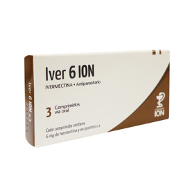 Imagen de IVER ION 6 mg [3 comp.]
