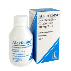 Imagen de ALERFEDINE SUSPENSION 30 mg [150 ml]