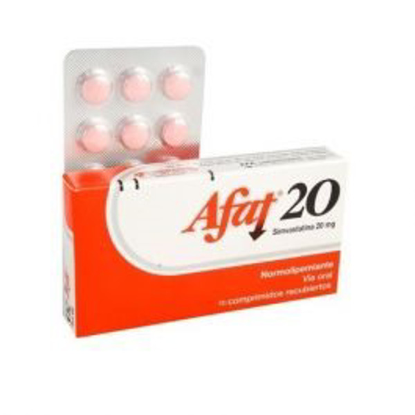 Imagen de AFAT 20 mg [30 comp.]