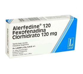 Imagen de ALERFEDINE 120 120 mg [10 comp.]
