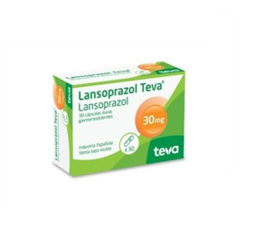 Imagen de LANSOPRAZOL TEVA 30 mg [30 cap.]