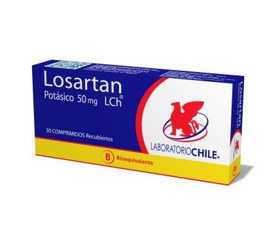Imagen de LOSARTAN POTASICO CHILE 50 mg [30 comp.]