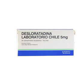 Imagen de DESLORATADINA CHILE 5 mg [30 comp.]