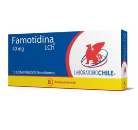 Imagen de FAMOTIDINA CHILE 40 40 mg [10 comp.]