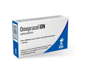 Imagen de OMEPRAZOL ION INY. 40 40 mg [1 vial]