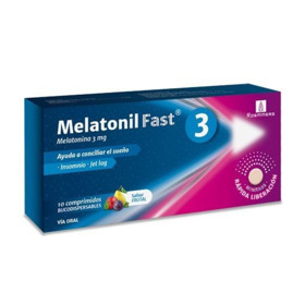 Imagen de MELATONIL FAST 3 mg [10 comp.]