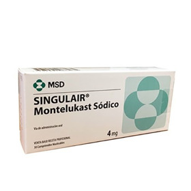 Imagen de SINGULAIR  4 4 mg [30 comp.]