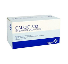 Imagen de CALCIO GADOR 500 mg [60 comp.]