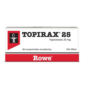 Imagen de TOPIRAX  25 25 mg [30 comp.]