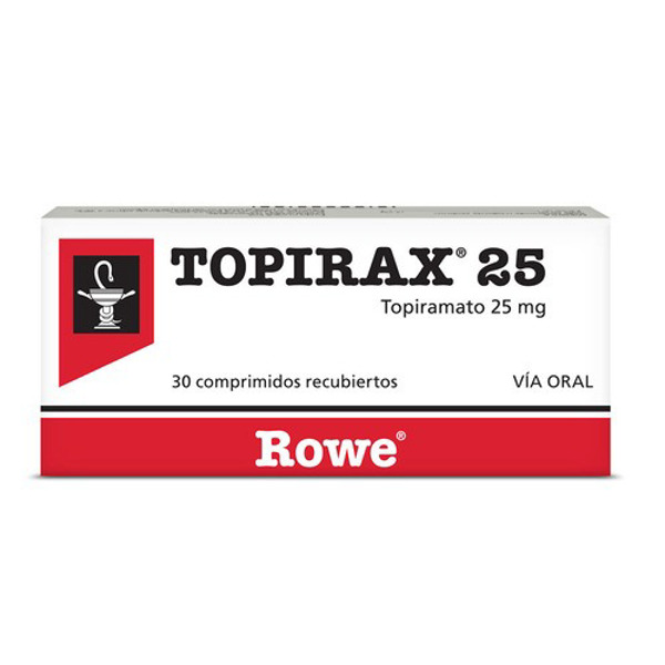 Imagen de TOPIRAX  25 25 mg [30 comp.]