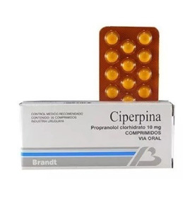 Imagen de CIPERPINA 10 10 mg [20 tab.]