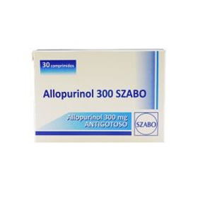 Imagen de ALLOPURINOL SZABO 300 300 mg [30 comp.]