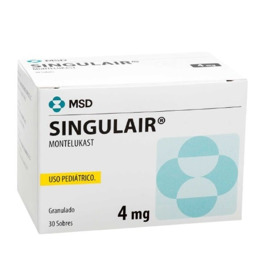 Imagen de SINGULAIR  4 GRANULADO 4 mg [30 sob.]