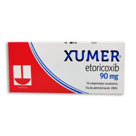 Imagen de XUMER  90 90 mg [14 comp.]