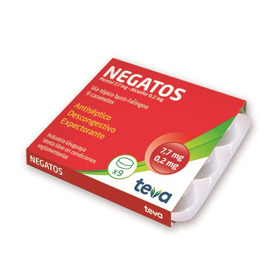 Imagen de NEGATOS CARAMELOS 0.2+7.7 mg. [9 pas.]
