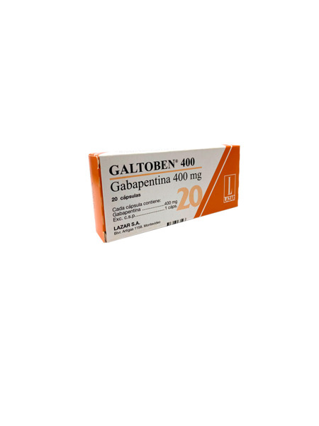 Imagen de GALTOBEN 400 400 mg [20 cap.]