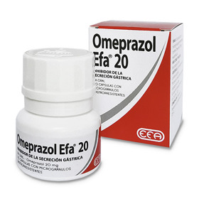 Imagen de OMEPRAZOL EFA 20 FRASCO 20 mg [30 cap.]