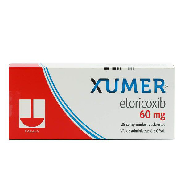 Imagen de XUMER  60 60 mg [28 comp.]