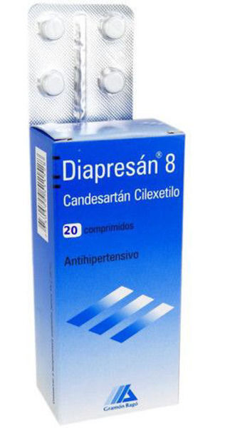 Imagen de DIAPRESAN  8 8 mg [30 comp.]