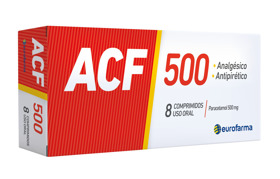 Imagen de ACF-500 PARACETAMOL 500 mg [8 comp.]