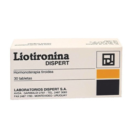 Imagen de LIOTIRONINA DISPERT 20 mg [30 tab.]