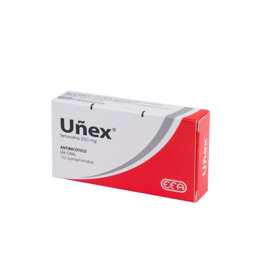 Imagen de UÑEX EFA 250 mg [10 comp.]