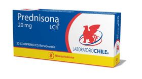 Imagen de PREDNISONA 20  CHILE 20 mg [20 comp.]