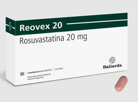 Imagen de REOVEX 20 20 mg [30 comp.]