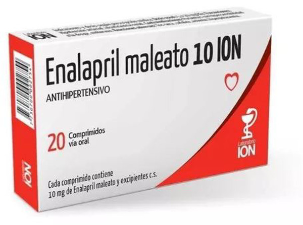 Imagen de ENALAPRIL ION 10 10 mg [30 comp.]