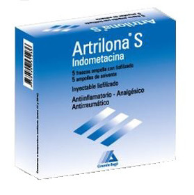 Imagen de ARTRILONA INYECTABLE 50 mg [5 amp.]