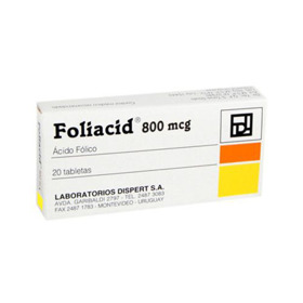 Imagen de FOLIACID 0.8 0,8 mg [60 comp.]