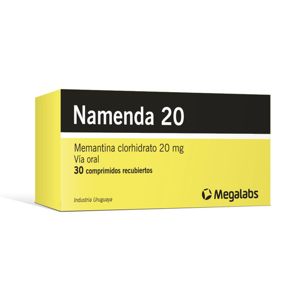 Imagen de NAMENDA 20 20 mg [30 comp.]