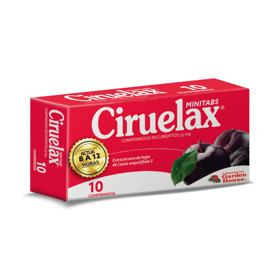 Imagen de CIRUELAX  MINITABS 75 mg [10 comp.]