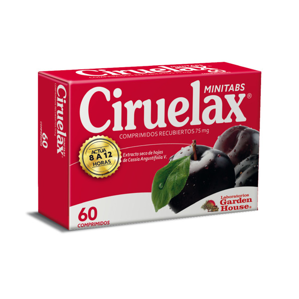 Imagen de CIRUELAX  MINITABS 75 mg [60 comp.]