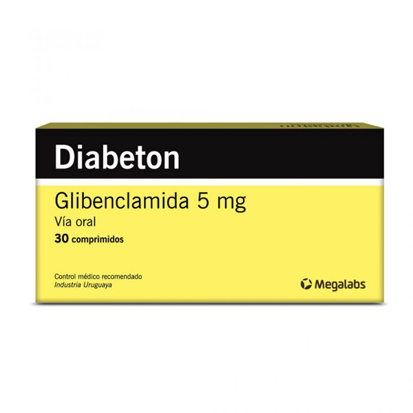 Imagen de DIABETON 5 mg [30 comp.]