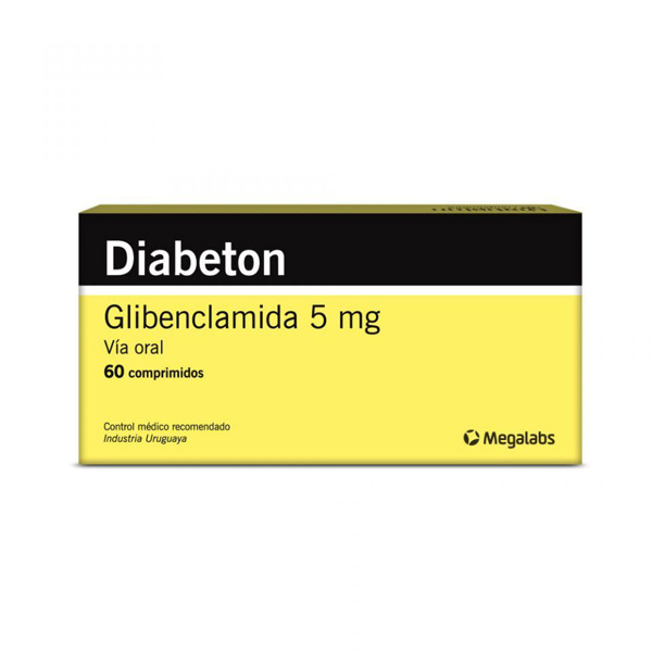 Imagen de DIABETON 5 mg [60 comp.]